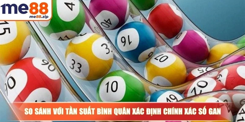 Lô gan - Dữ liệu vàng trong khi dự đoán kết quả xổ số 3 So sánh với tần suất bình quân xác định chính xác số gan